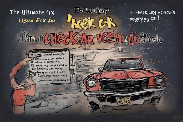 The Ultimate Cris Fix Used Car Checklist: Your Guide to Buying a Reliable Vehicle