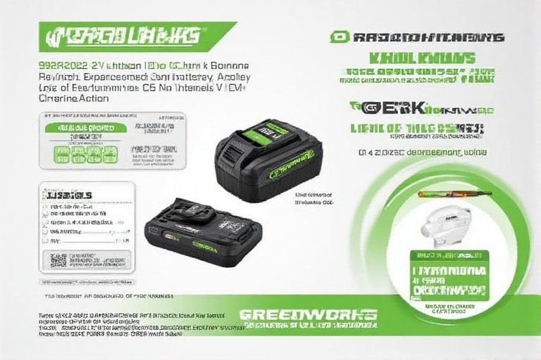 Greenworks 20V Lithium Ion 4.0 Ah Battery 2928202 Replacement Guide
