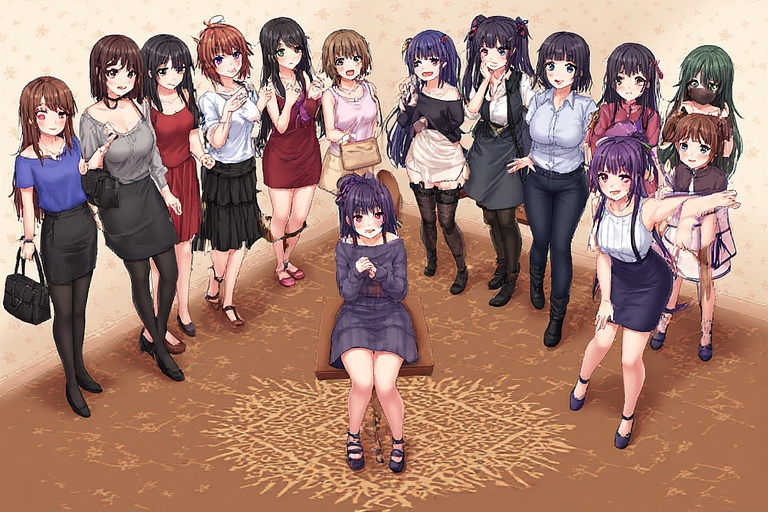 With a Bewitching Girl F95