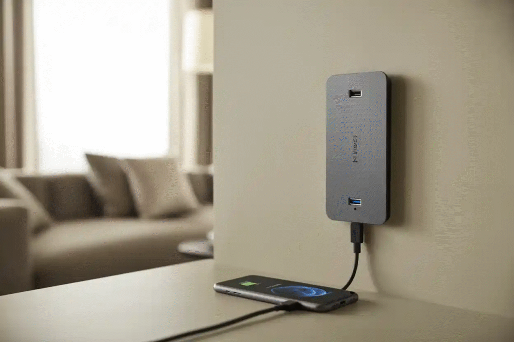 Efapel Carregador USB Tipo A 1 Mod Grafite - 45383SGR